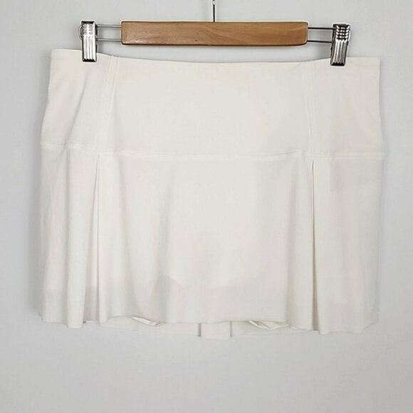 Lululemon Lost In Pace Skort Skirt White Flowy Lightweight Size 10 Regular - Picture 6 of 15